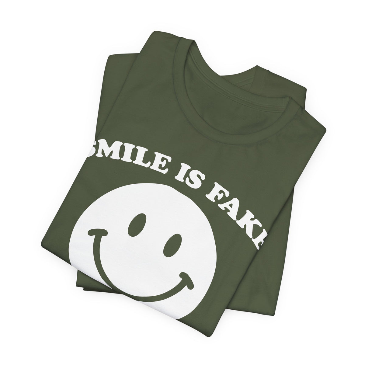 smile fake tits real