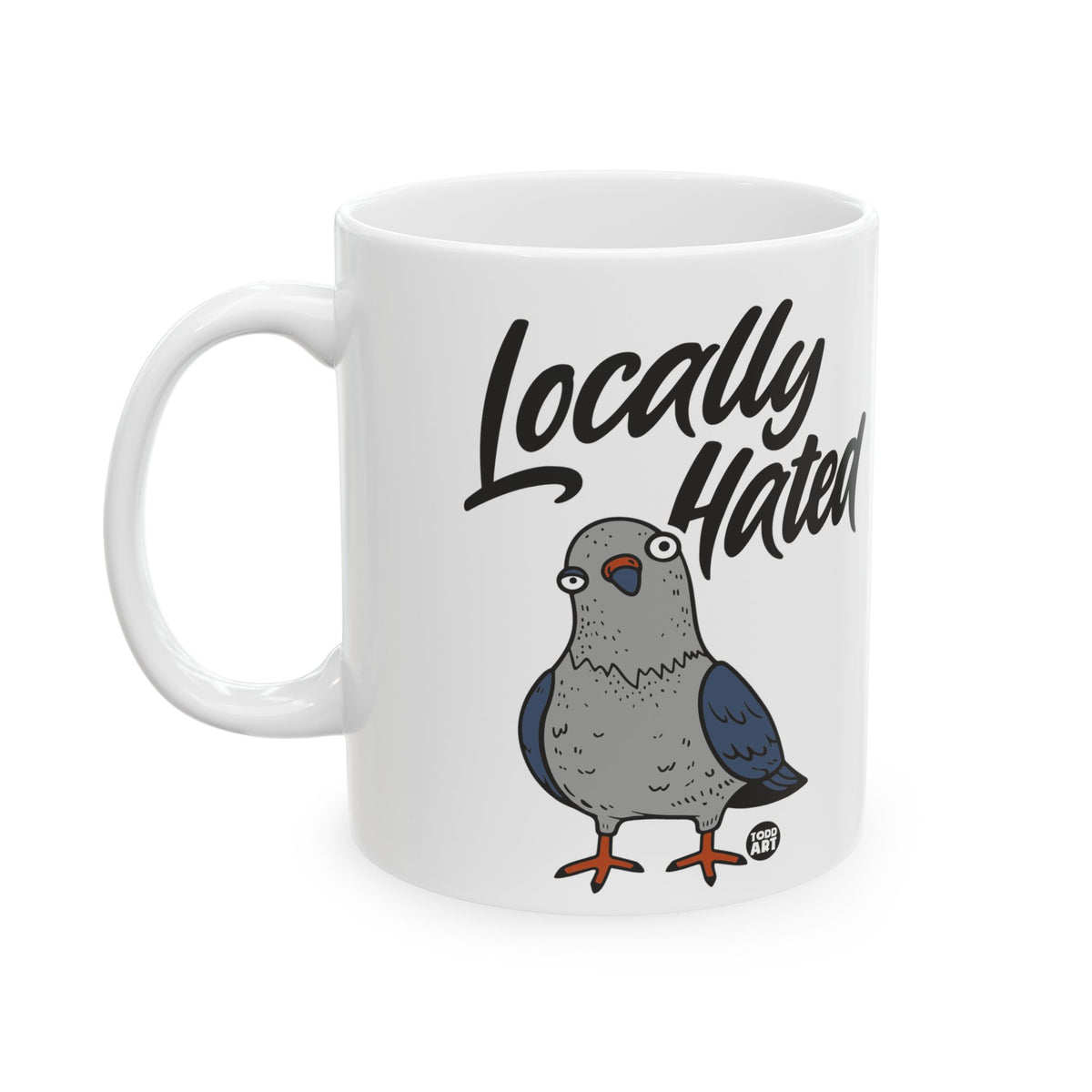Misunderstood Bird Todd Art Mug