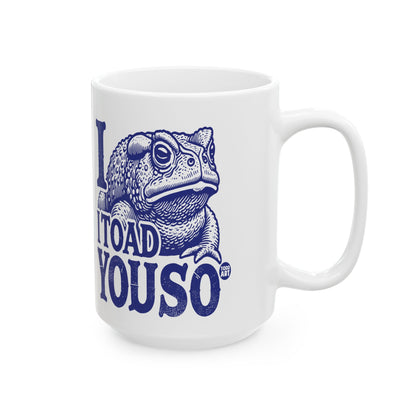 The Wise Toad Todd Art Mug