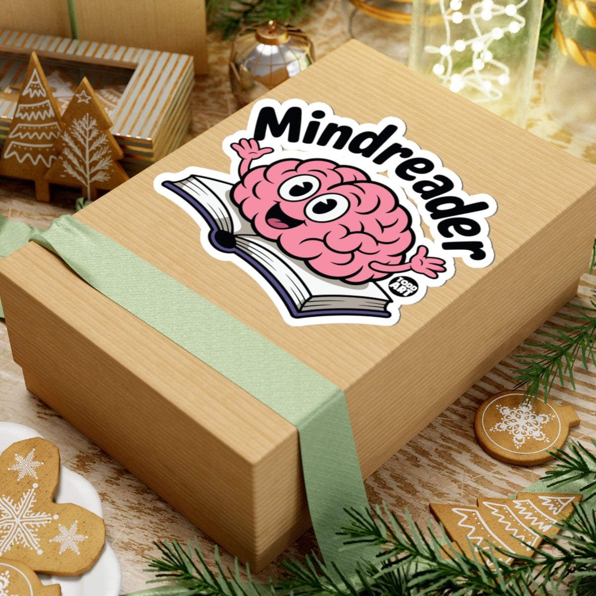 Mindreader Todd Art Sticker