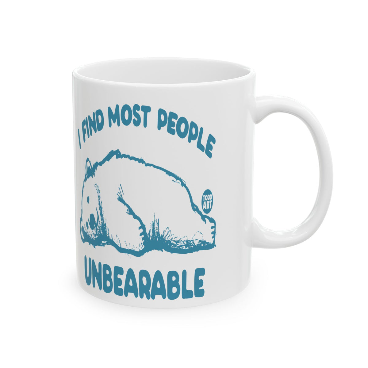Misanthrope's Motto Todd Art Mug