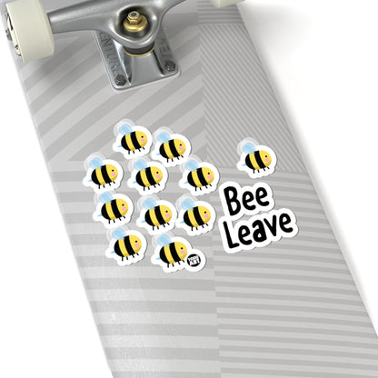 Bee LeaveTodd Art Sticker
