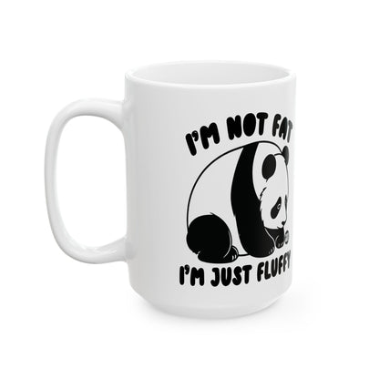 Not Fat Just Fluffy Todd Art Mug