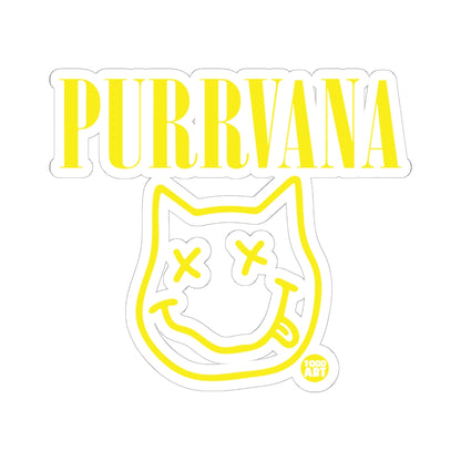 Purrvana Todd Art Sticker