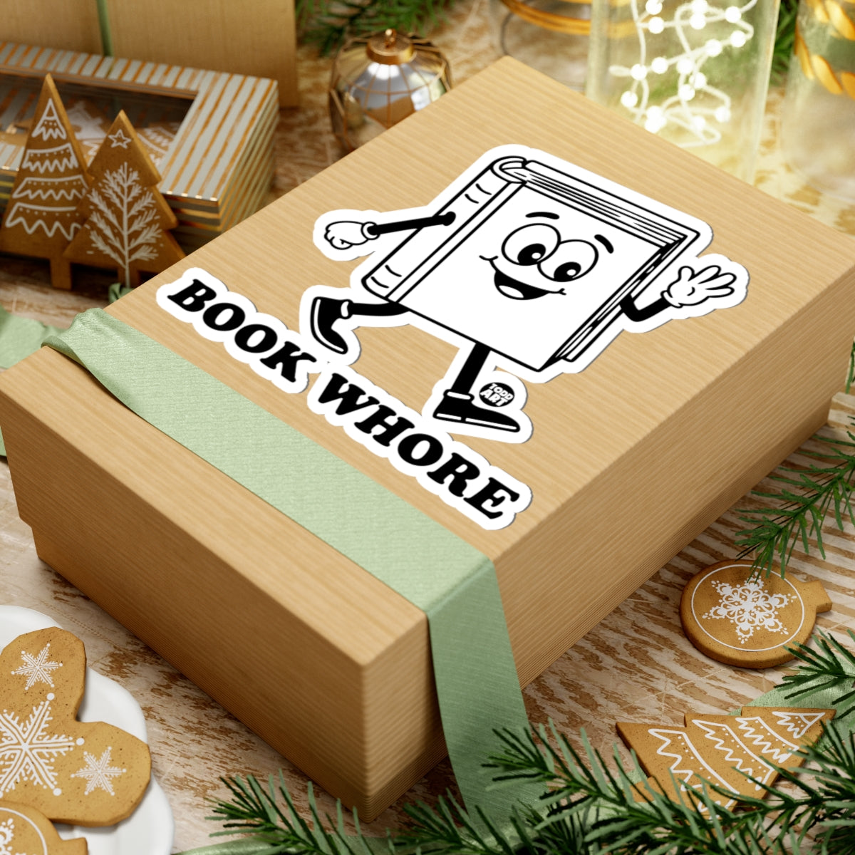 Book WhoreTodd Art Sticker