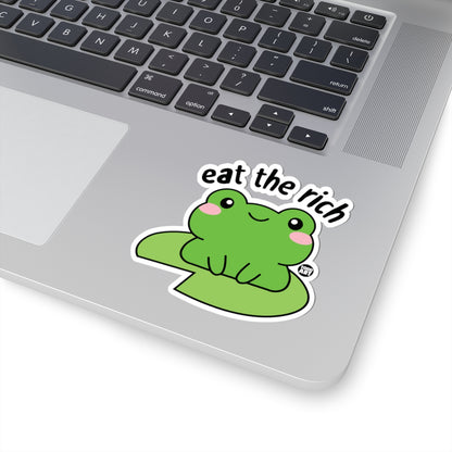 Frog WisdomTodd Art Sticker