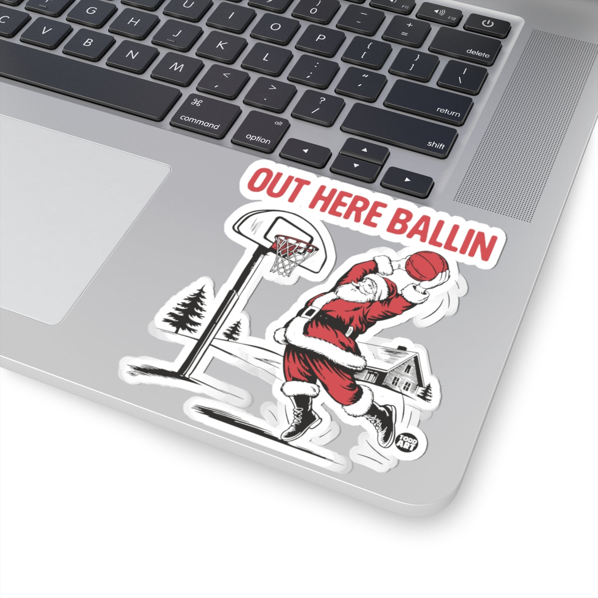 Out Here BallinTodd Art Sticker