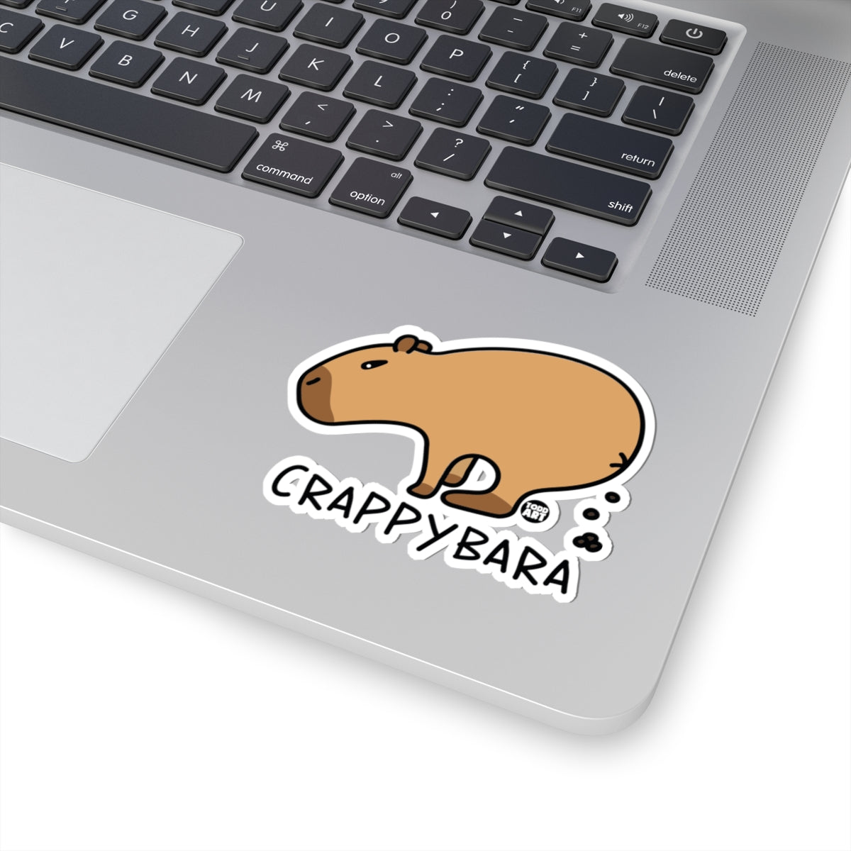 Crappy BaraTodd Art Sticker