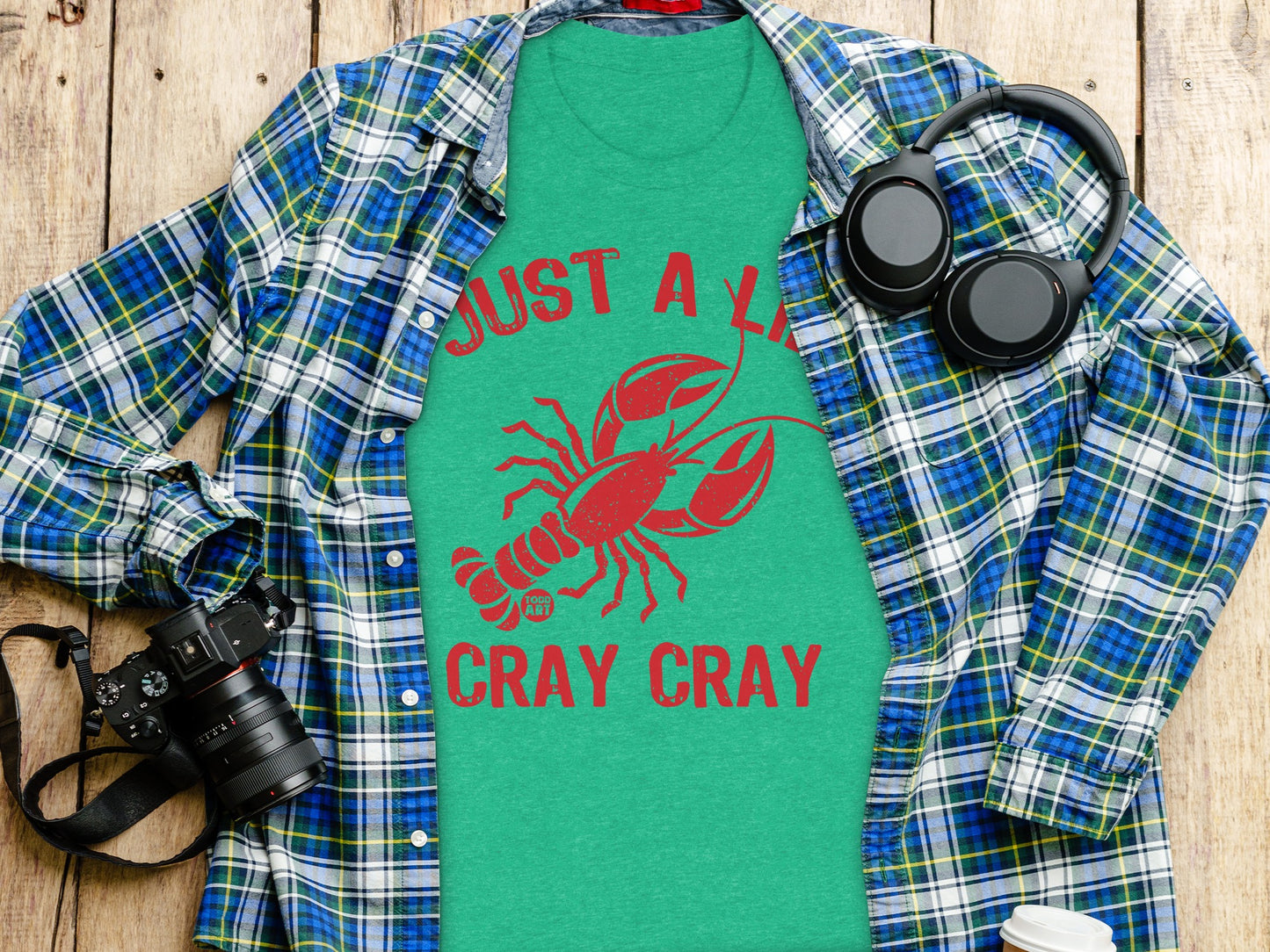 Just A Lil Cray Cray Funny Lobster T-shirt