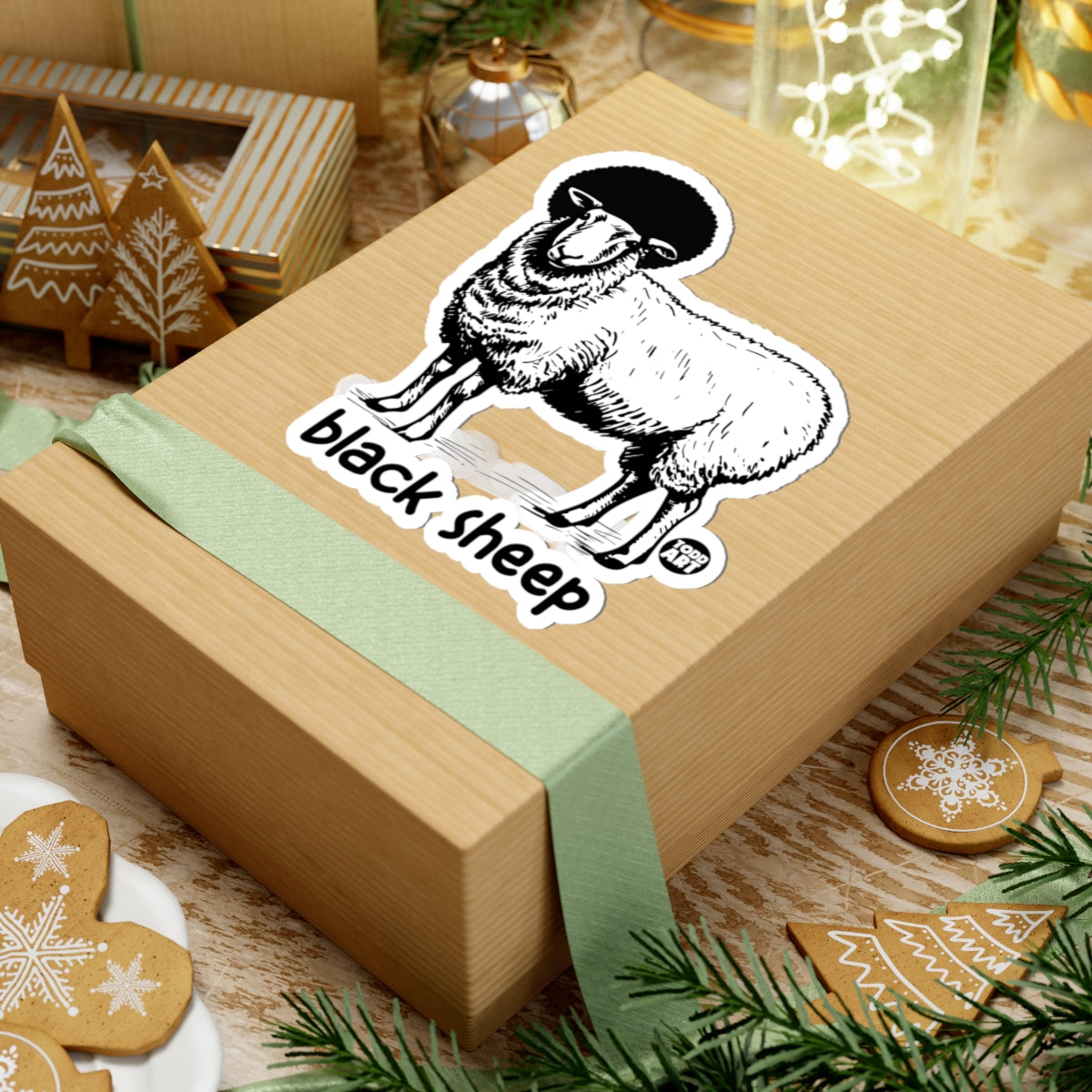 Black SheepTodd Art Sticker