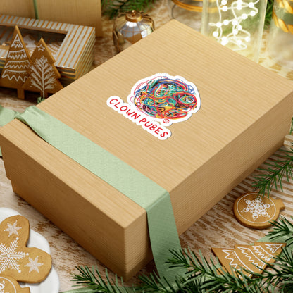 Clown PubesTodd Art Sticker