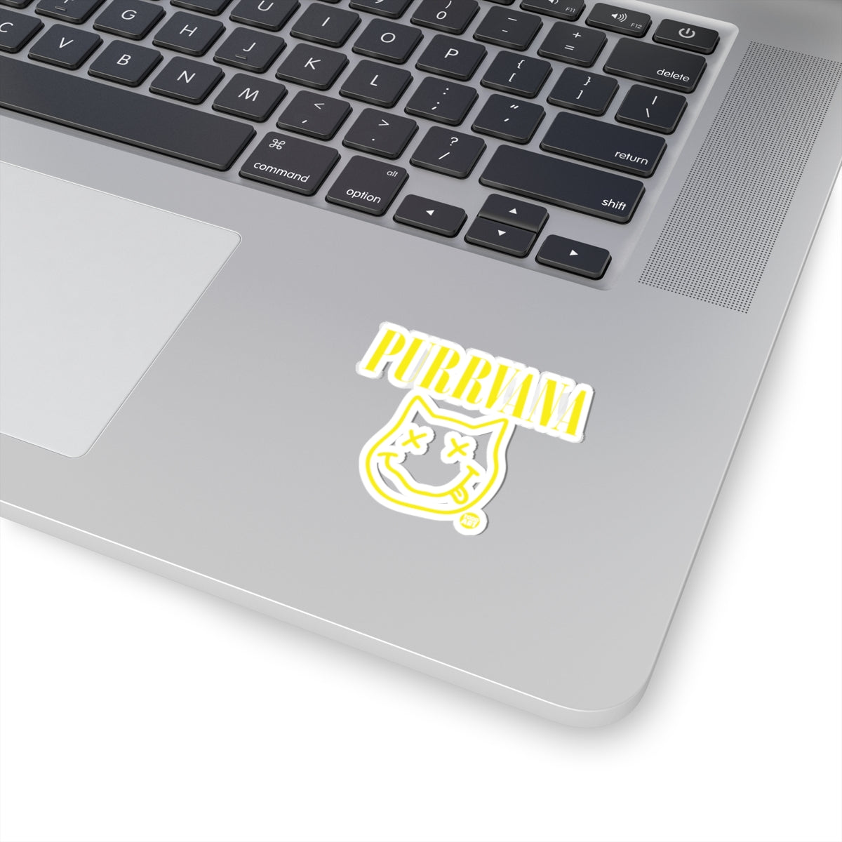 Purrvana Todd Art Sticker