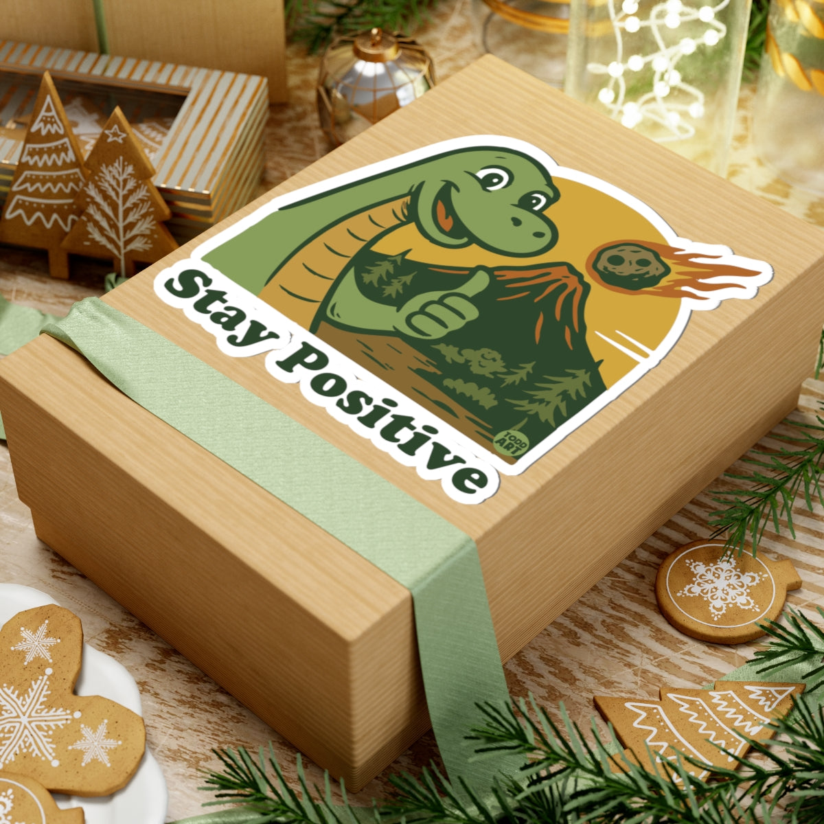 Turtle Thumbs UpTodd Art Sticker