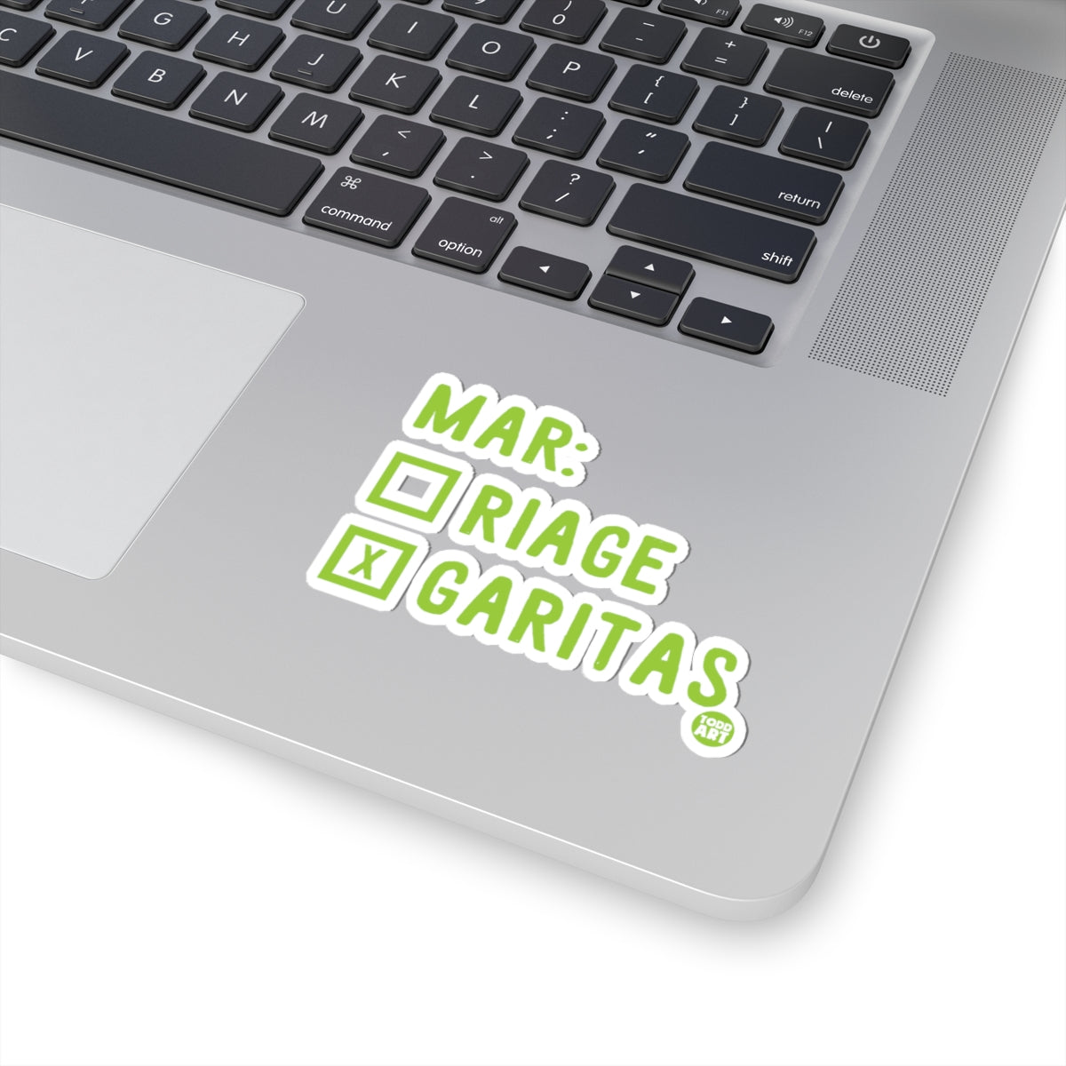 Marriage GuaranteesTodd Art Sticker