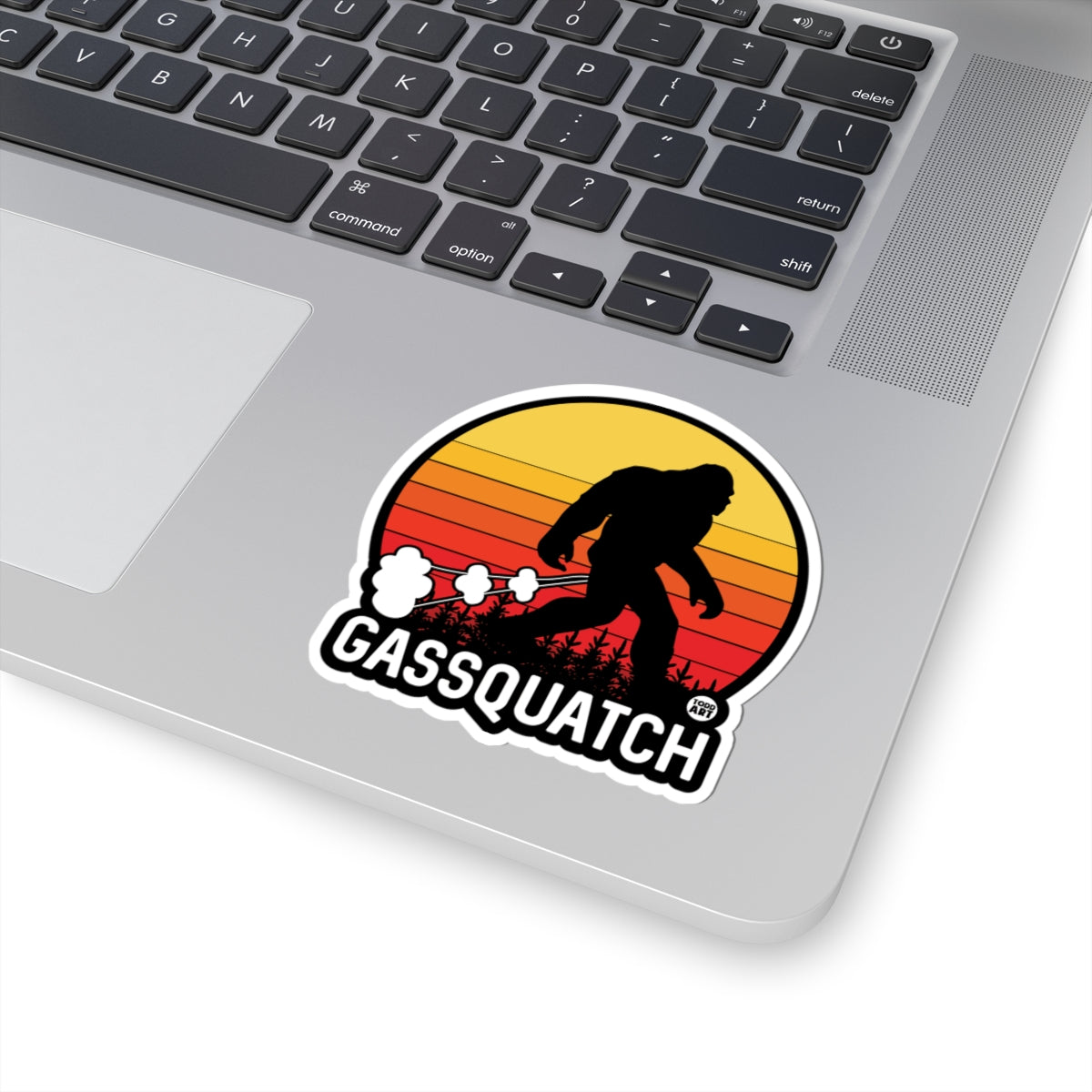 Gasquatch Todd Art Sticker