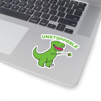 Unstoppable DinosaurTodd Art Sticker