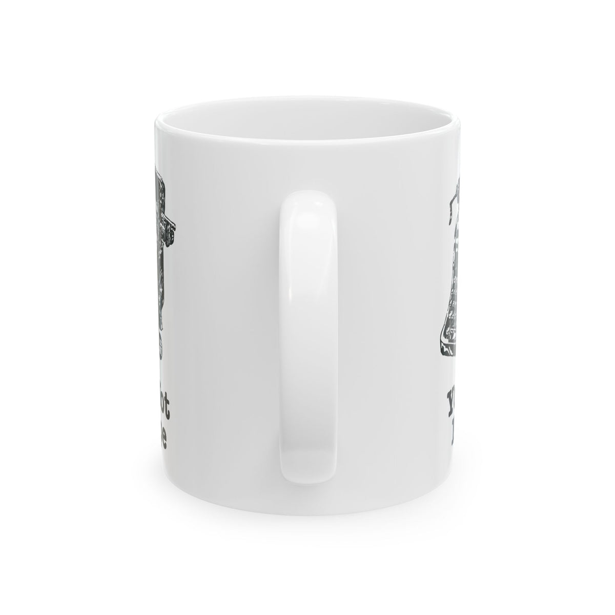 Typewriter Blues Todd Art Mug