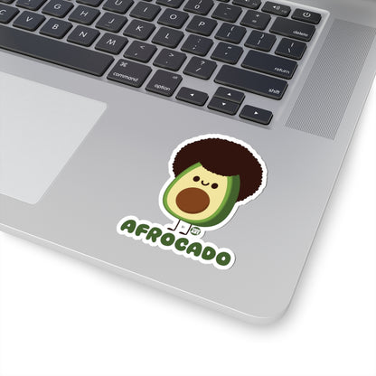 Afrocado Todd Art Sticker