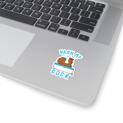 Bath Time FunTodd Art Sticker