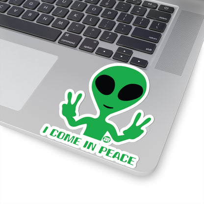 Friendly ExtraterrestrialTodd Art Sticker