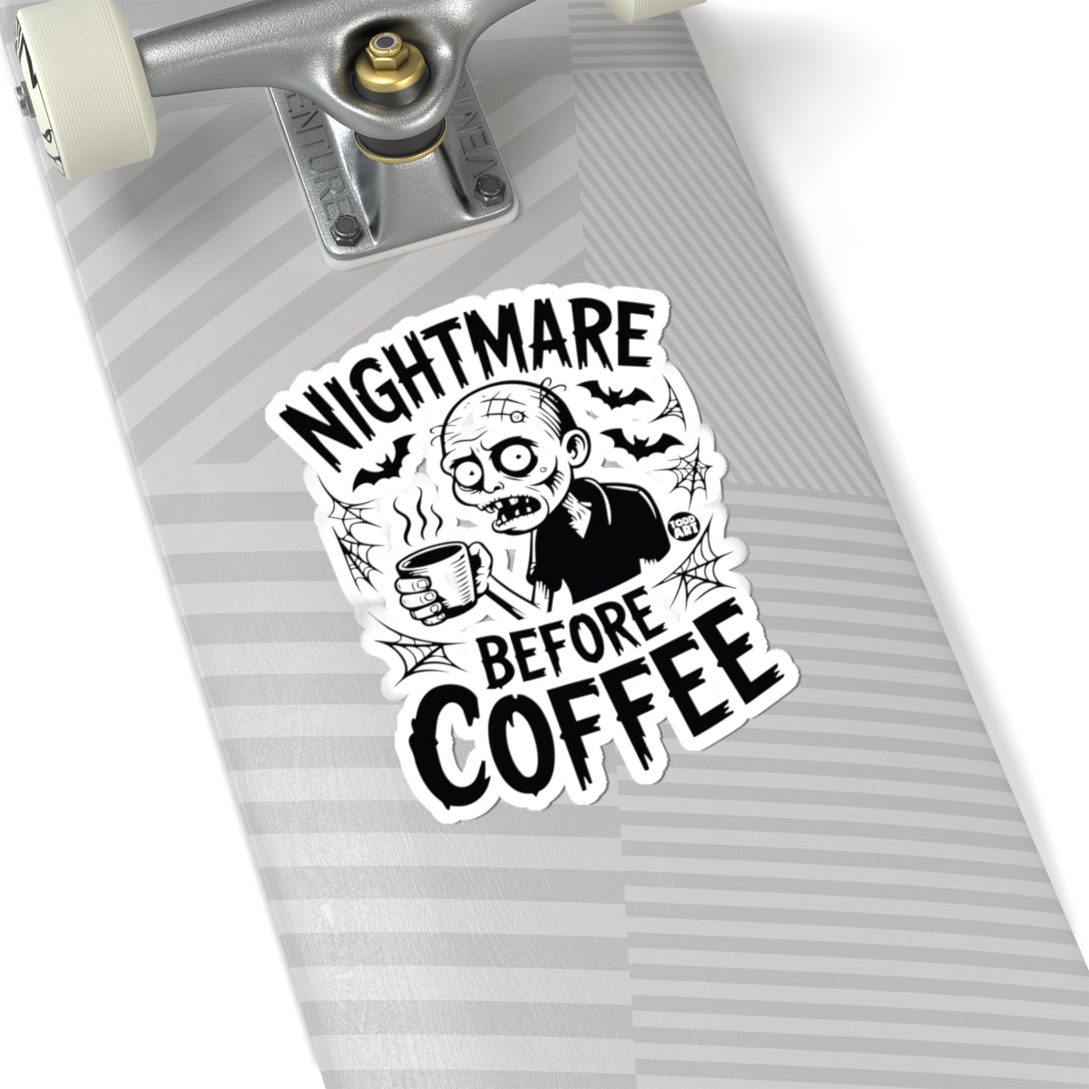 Coffee ZombieTodd Art Sticker