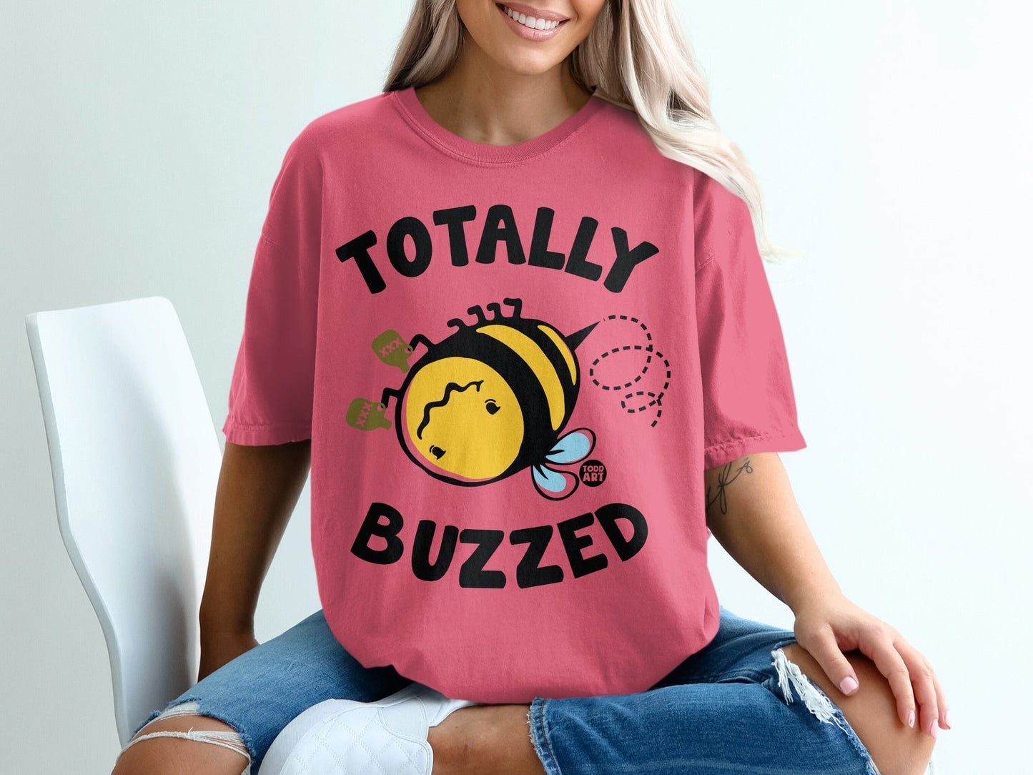 Totally Buzzed Fun Graphic Tee