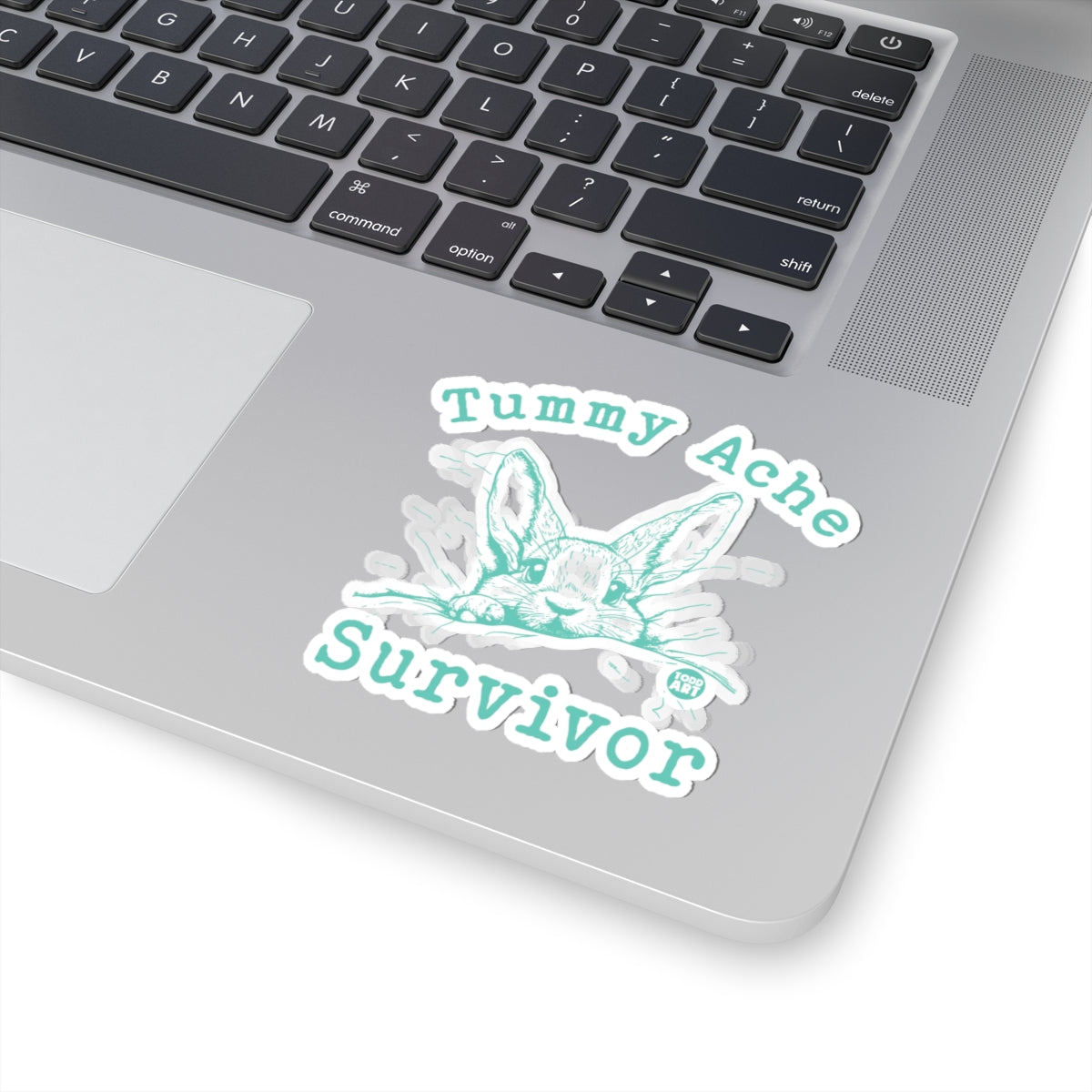 Tummy Ache SurvivorTodd Art Sticker