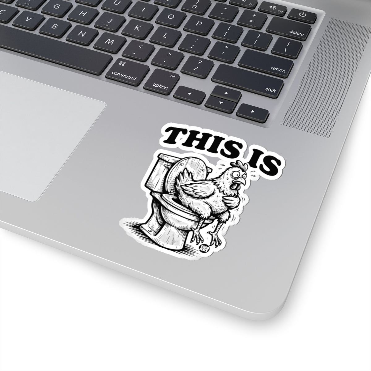 Toilet TroublesTodd Art Sticker