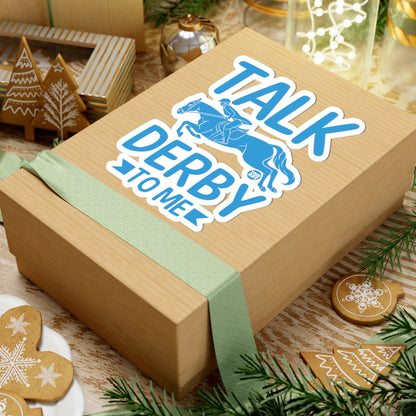Talk Derby TimeTodd Art Sticker