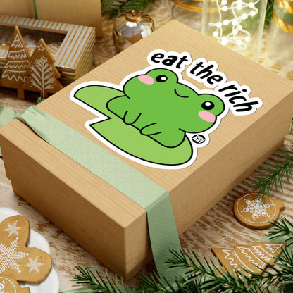 Frog WisdomTodd Art Sticker