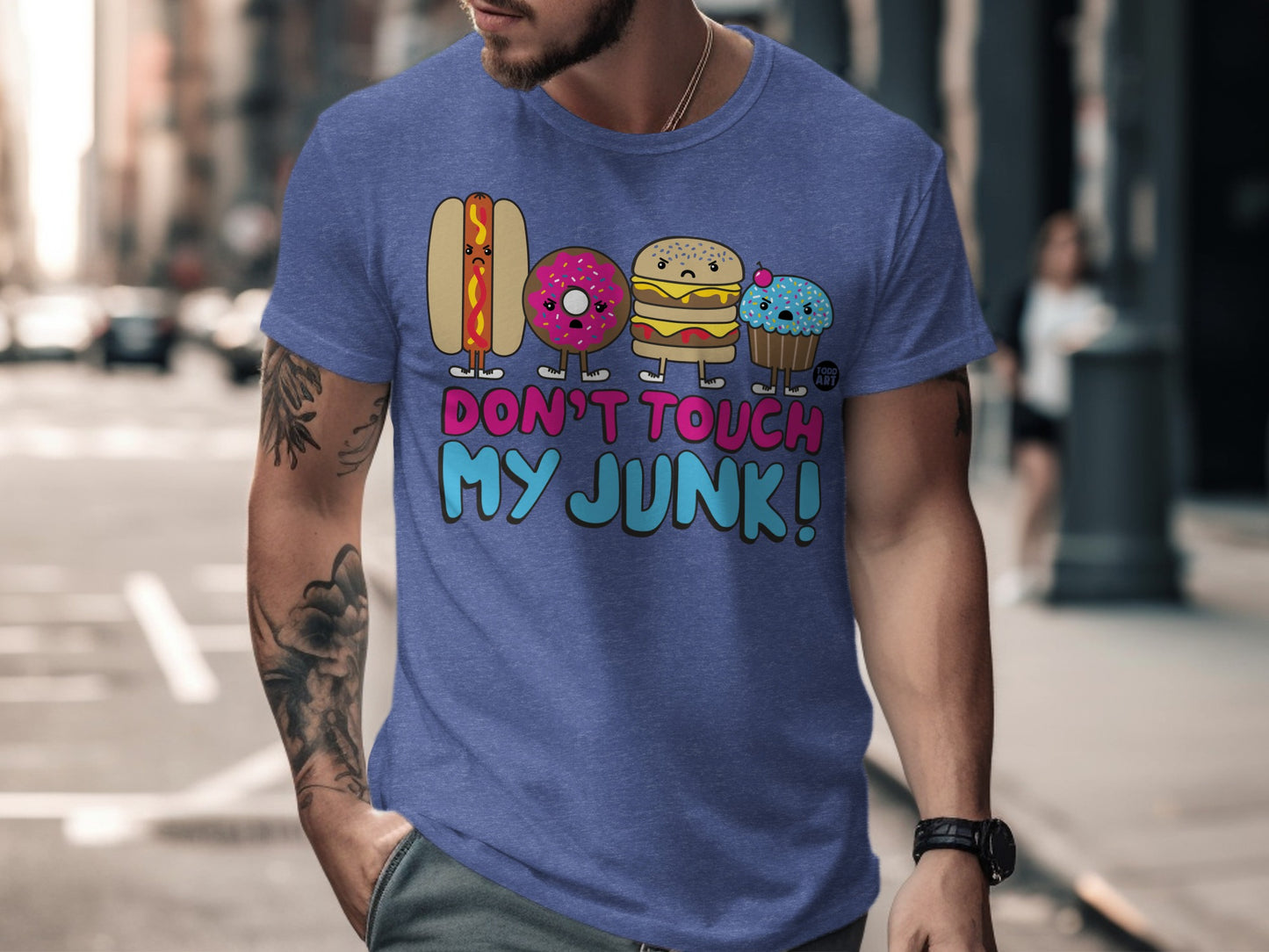 Don't Touch My Junk Funny Graphic Shirt Product