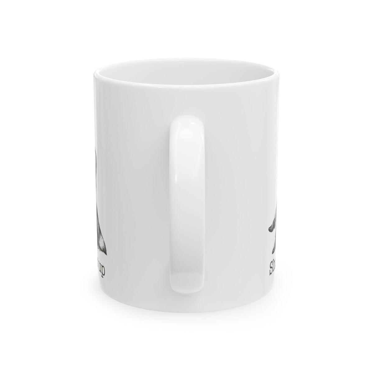 Elegant Fox with Wine Glass Todd Art Mug