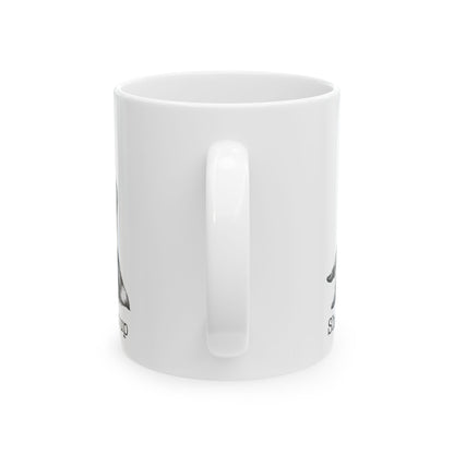 Elegant Fox with Wine Glass Todd Art Mug