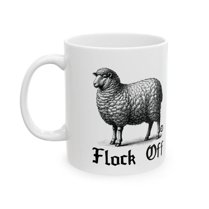 Fluffy Defiance Todd Art Mug