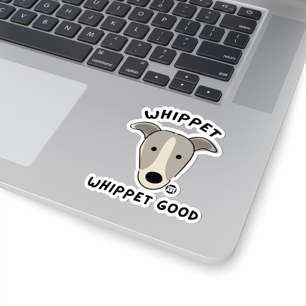 Whippet GoodTodd Art Sticker