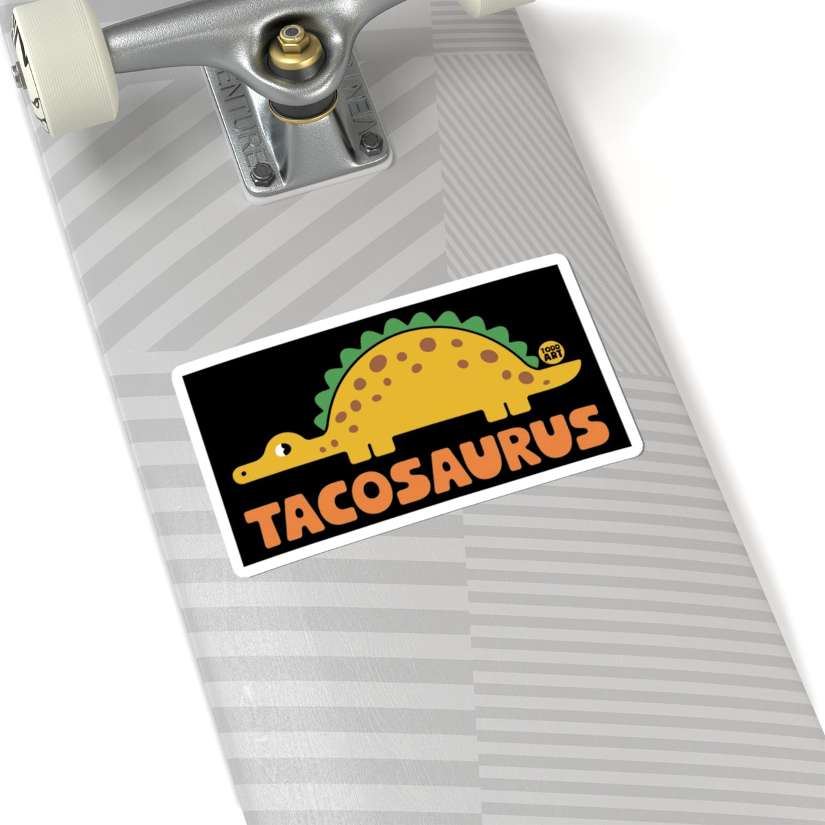 Tacosaurus Todd Art Sticker