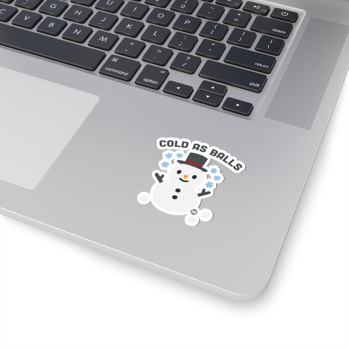 Frosty Friend Todd Art Sticker