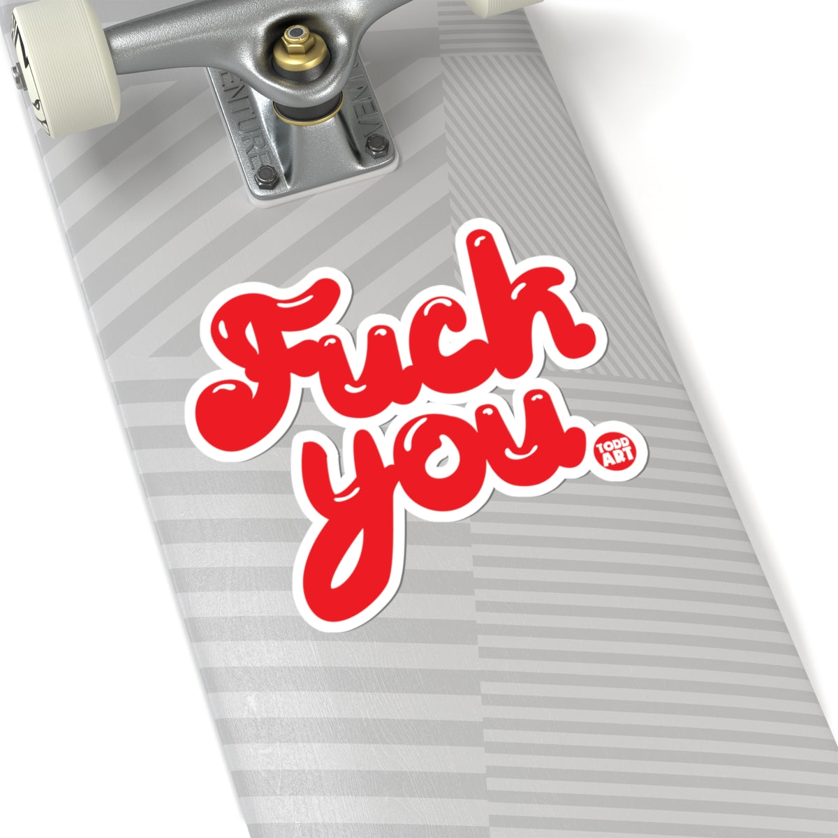 Raw ExpressionTodd Art Sticker