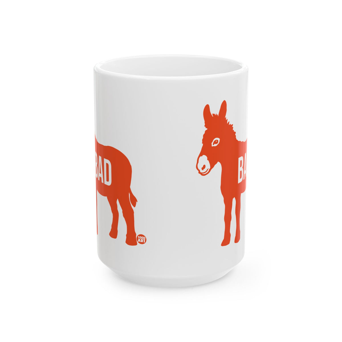 Bad Ass Donkey Todd Art Mug