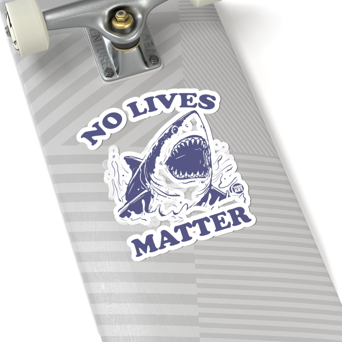 Shark Todd Art Sticker