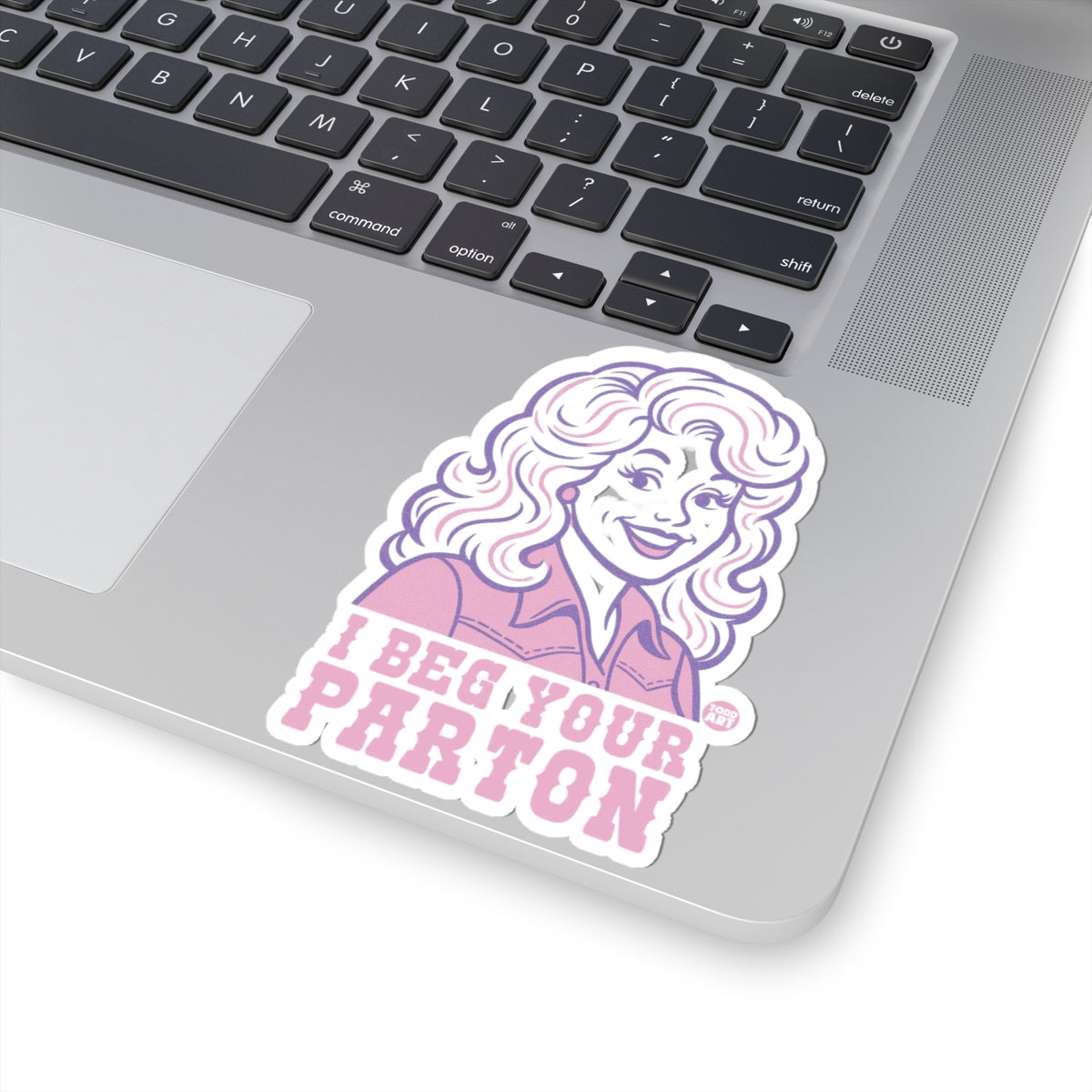Excuse MeTodd Art Sticker