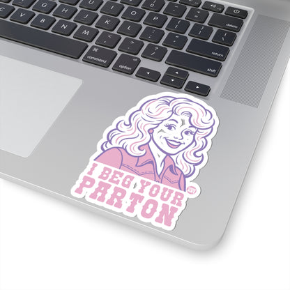 Excuse MeTodd Art Sticker