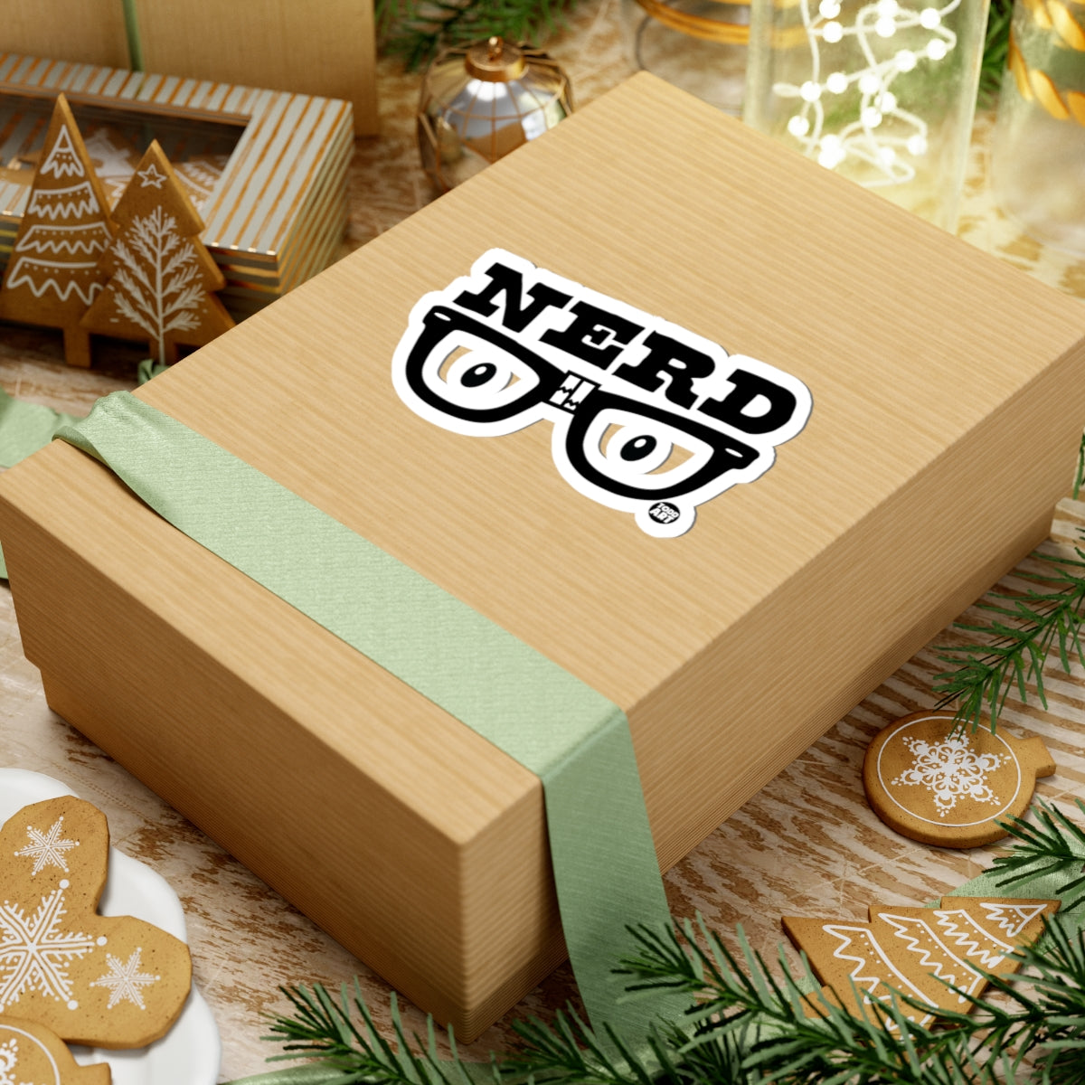 Nerd GlassesTodd Art Sticker