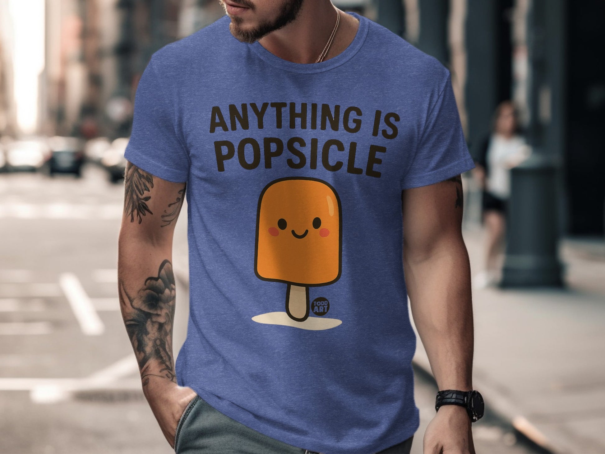 Anything is Popsicle Graphic T-shirt product type