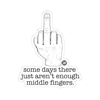 Middle FingerTodd Art Sticker
