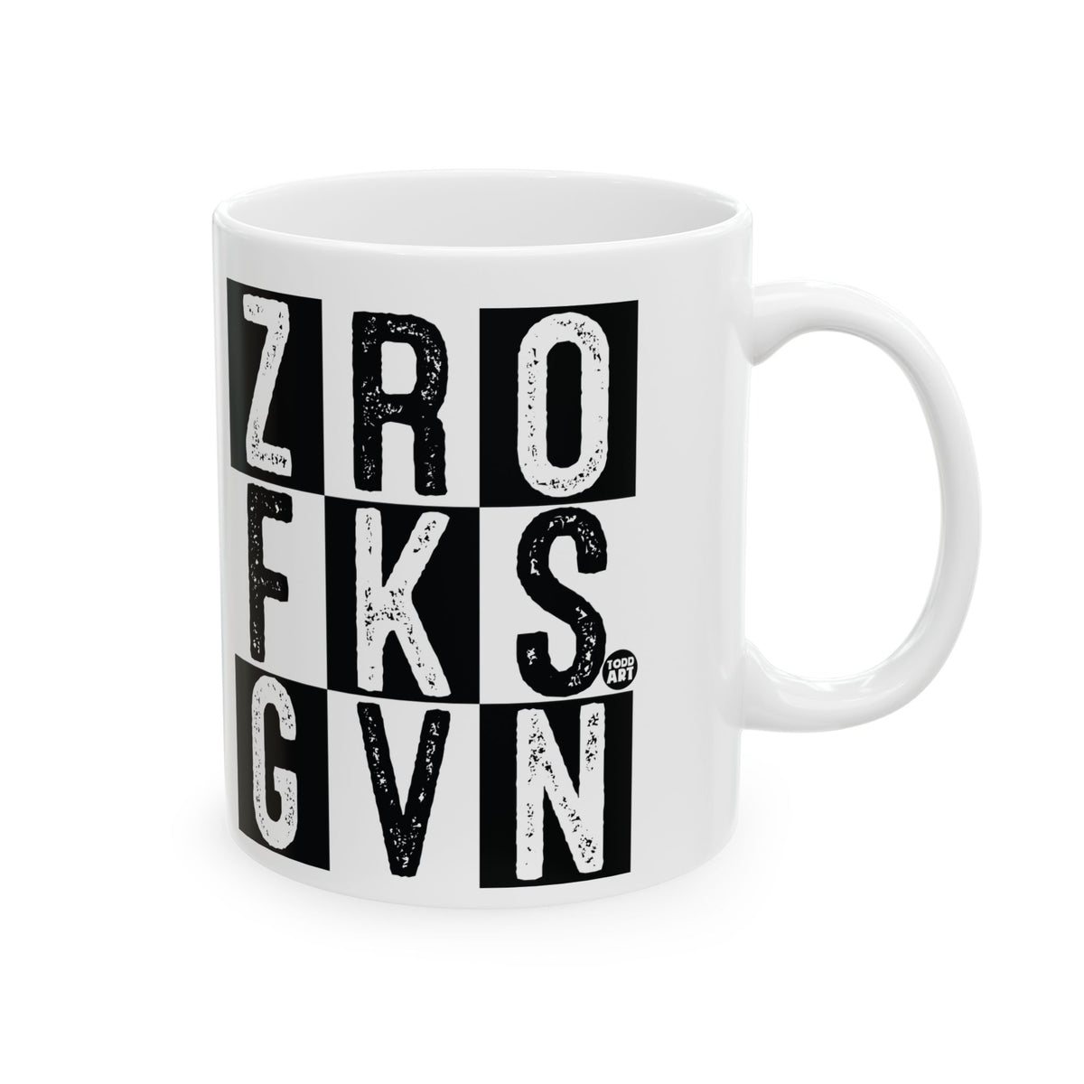 Zerofskin Todd Art Mug