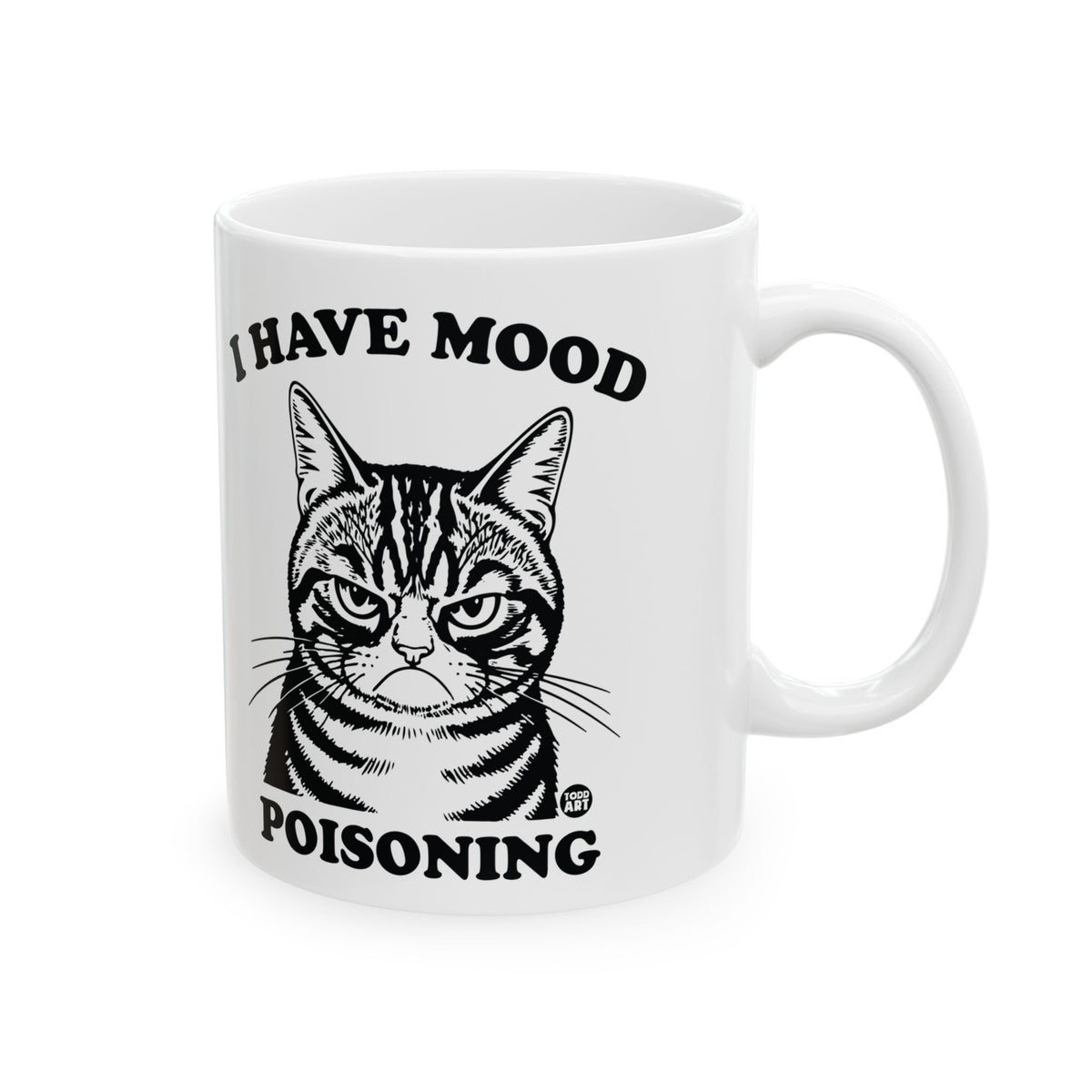 Grumpy Cat Mood Todd Art Mug