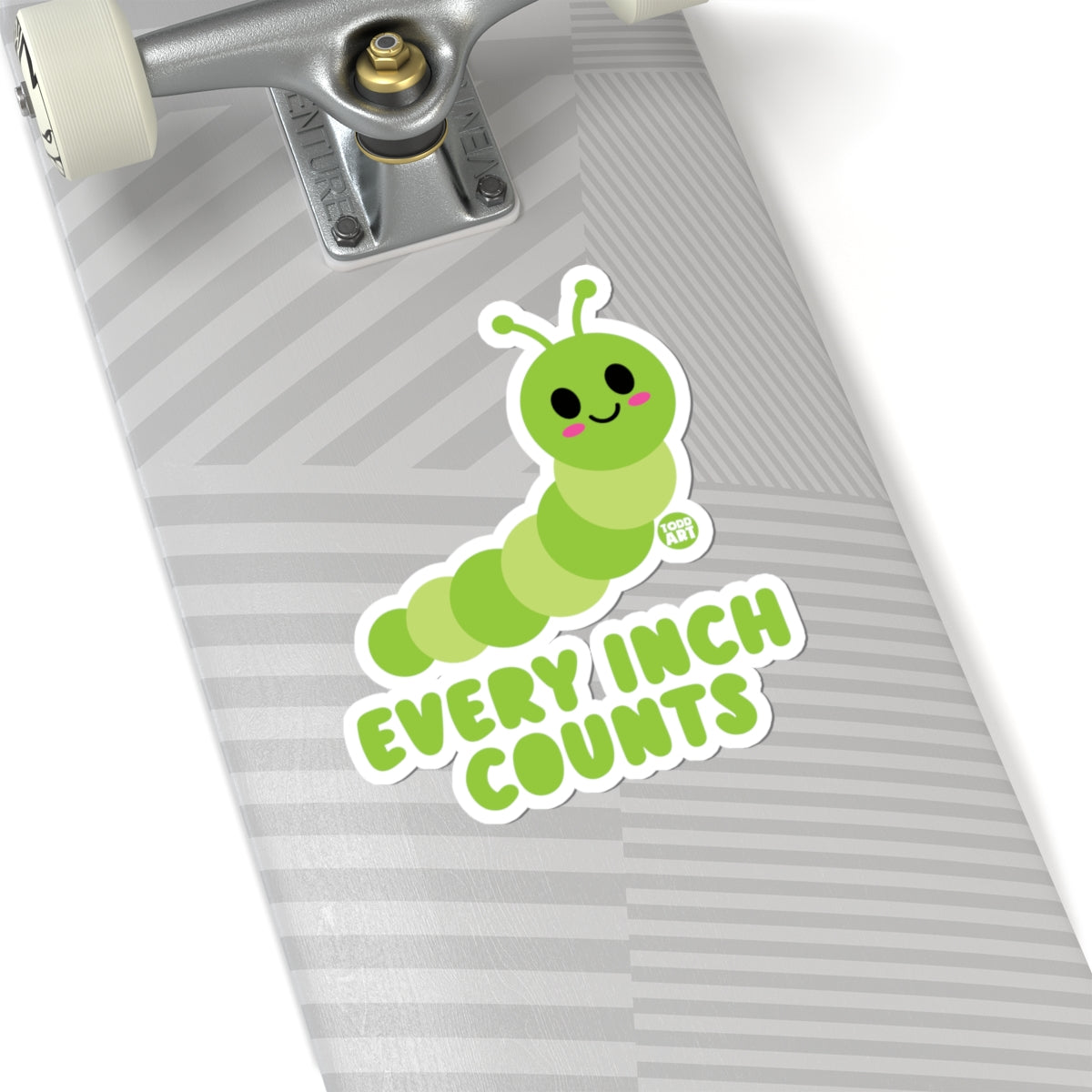 Inchworm GrowthTodd Art Sticker