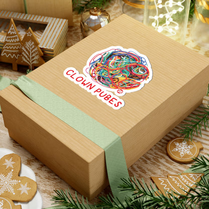 Clown PubesTodd Art Sticker
