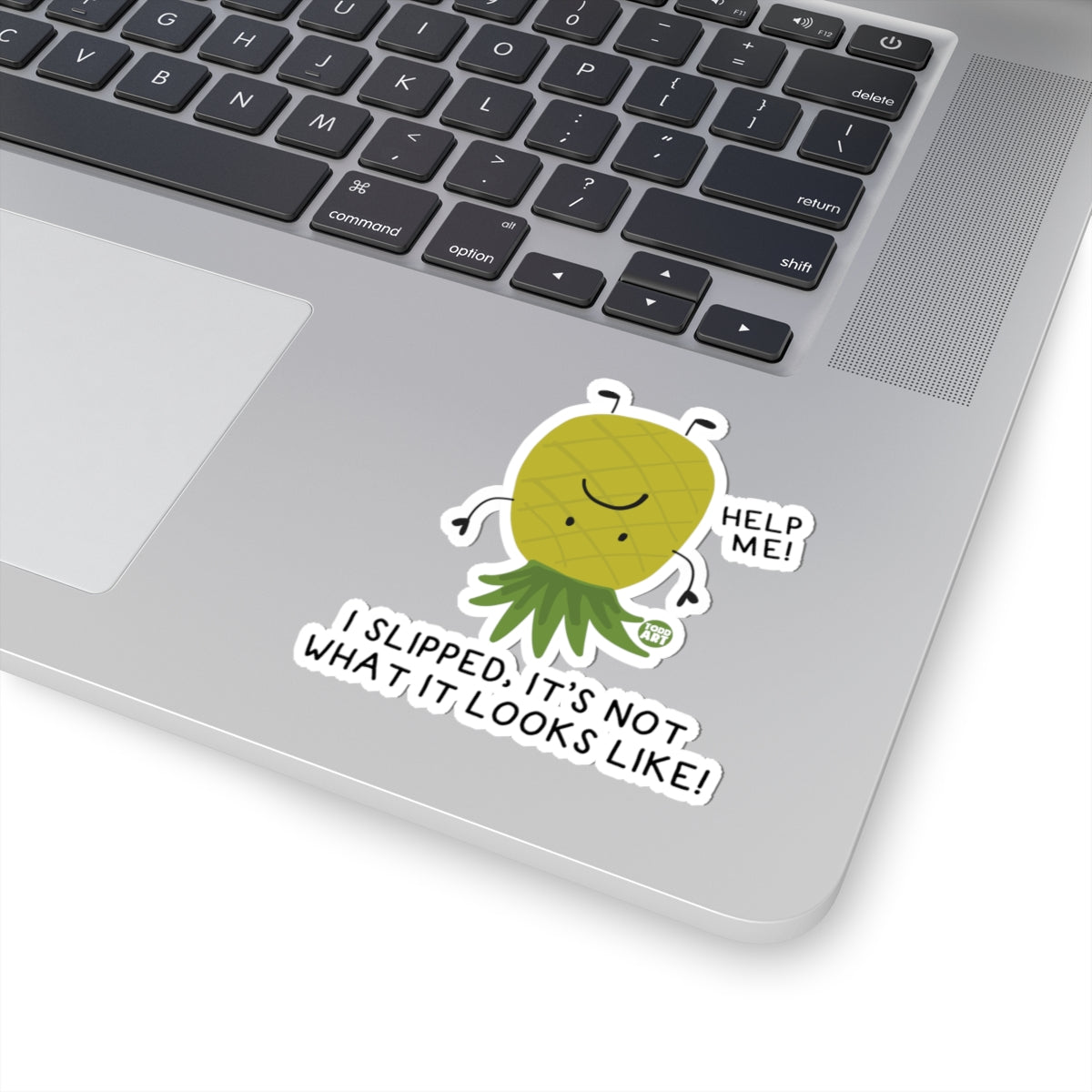 Pineapple SlipTodd Art Sticker